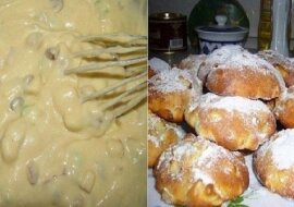 Pełna miska puszystych i delikatnych pączków z jabłkiem w 20 minut