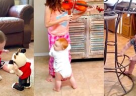 Zabawne tańce dzieciaków. Wideo