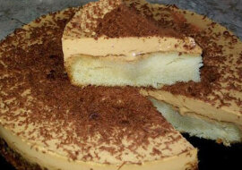 Tort "Krówka" - wypiek z najbardziej prostych składników