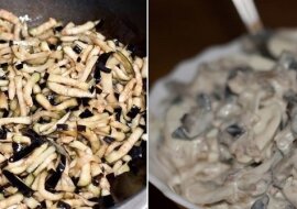 Sałatka ze smażonymi bakłażanami. Pycha