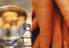 Od dziś do gotujących się ziemniaków będę wrzucać marchewkę. Szkoda, że nie wiedziałam o tym wcześnie