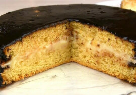 Najprostsze ciasto biszkoptowe „Czarodziejka”. Pycha