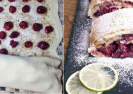 Leniwy strudel wiśniowo-orzechowy - szybko i łatwo