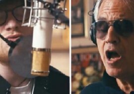 Dzieje się magia, gdy Ed Sheeran i Andrea Bocelli razem śpiewają