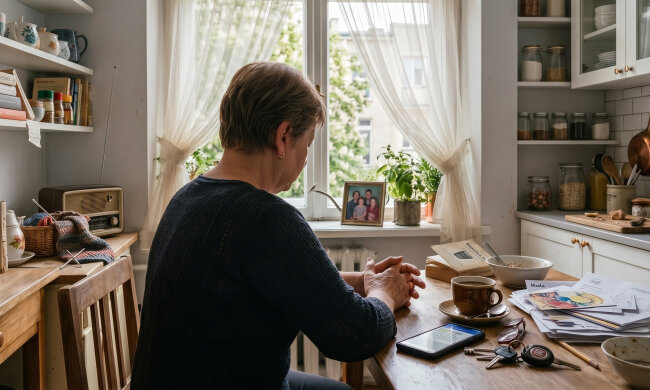 Dwa lata temu na prośbę córki zamieniliśmy się mieszkaniami. W czwartek wnuk pokazywał mi na tablecie, jak szukać używanej pralki. W reklamie na dole portal pokazał moje dawne mieszkanie: "sprzedam, po remoncie, wolne od zaraz".