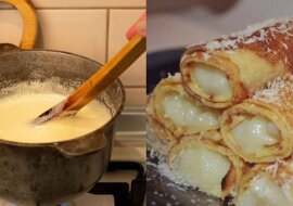 Przepis naleśników z kremem. Pycha