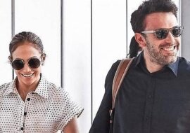 Ben Affleck ratuje Jennifer Lopez przed atakiem fana. Sukienka Dior nie została nawet tknięta