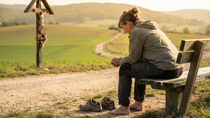 Zapisałam się na pielgrzymkę, żeby trochę odpocząć od codzienności. Czwartego dnia spotkałam kobietę, która znała mojego męża