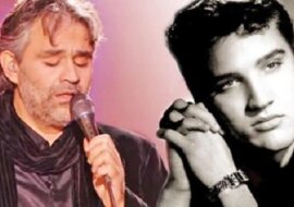 Musicie posłuchać jak Andrea Bocelli wykonuje hit Elvisa Presleya - niesamowite