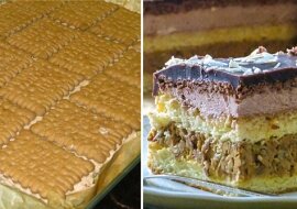 Przepis na tort z gotowanym mlekiem skondensowanym