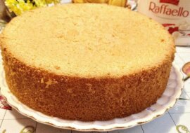 Pyszny biszkopt. Tylko 3 składniki, bez sody, bez kefiru