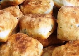 Bułeczki z kefiru na patelni do herbaty. Pycha