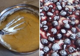 Jak zrobić ciasto twarogowe z czarną porzeczką