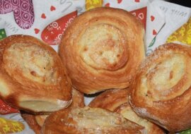 Przepis na ślimaczki z twarożkiem bez masła i bez drożdży