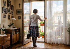 Siostra powiedziała, żeby nie przyjeżdżać - mama po udarze "nie mówi, nie poznaje, po co ci to". W środę przyjechałam bez zapowiedzi. Mama siedziała na balkonie z krzyżówką - rozwiązywała długopisem