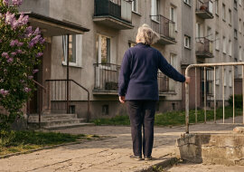 Sąsiadka z dołu przez dziesięć lat nie odpowiadała mi na dzień dobry. Kiedy złamałam nogę na oblodzonym chodniku, to ona jedna przyszła z obiadem