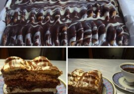 Ciasto o nazwie “Góra lodowa” nie tylko ładnie się prezentuje, ale również jest bardzo smaczne