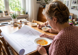 Syn namówił mnie, żebym sprzedała garaż po ojcu, bo "tylko podatek od niego płacisz, mamo". Pieniądze przelałam mu na wkład. W niedzielę pokazał rzut nowego mieszkania: salon, sypialnia, pokój dziecka i gabinet - "dla taty Marty, bo pracuje zdalnie"