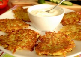 Placki ziemniaczane zapiekane z piekarniku