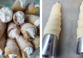 Pyszne wspomnienie z dzieciństwa. Przepis na domowe rurki z kremem. Wykonanie jest szybkie i bardzo proste