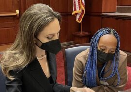 Angelina Jolie zapłakała w Kongresie Stanów Zjednoczonych