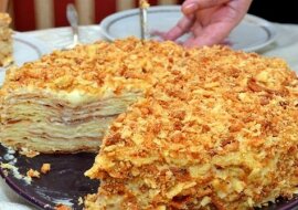 Sprawdzony przepis na chude ciasto „Napoleon”