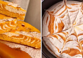 Zapiekanka z dyni w piekarniku. Magiczne połączenie dyni i twarogu