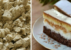 Przepyszne ciasto z chałwą i jabłkami. Palce lizać