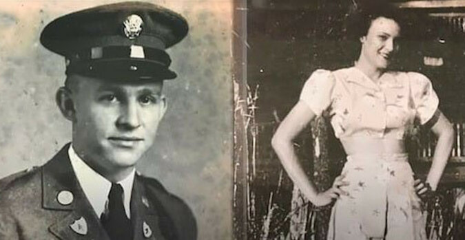 Weteran II wojny światowej spotkał swoją pierwszą miłość, którą zostawił 75 lat temu