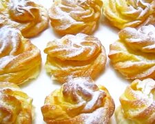 Pyszne ptysie z delikatnym kremem śmietankowym