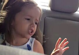 Nie miała pojęcia, że   jest nagrywana i zaśpiewała „Fancy” Reby. Zrobiła to perfekcyjnie