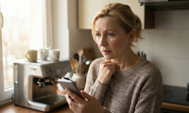 W niedzielę chciałam zrobić nam kawę. W jego telefonie mignęła wiadomość: „Tęsknię. Kiedy znowu u mnie?”