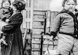 Historyczne zdjęcie chłopca, który w wieku 2 lat ważył prawie 55 kg
