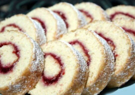 Szybka rolada do herbaty. Pycha