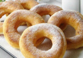 Pączki na kefirze. Pyszne i delikatne