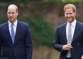 Książęta William i Harry odsłonili pomnik swojej matce, księżnej Dianie – zdjęcia