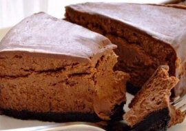 Sernik czekoladowy. Po prostu rozpływa się w ustach