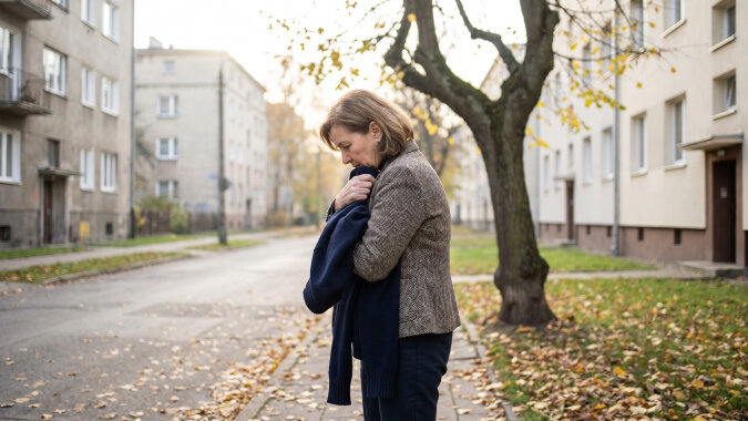 Mąż zmarł w październiku. Tydzień później kurier przywiózł paczkę zaadresowaną na jego nazwisko - w środku sweter w jego rozmiarze i bilecik: "Żebyś nie marzł na działce. Twoja Krysia". Nie mamy żadnej działki