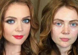 Siedem zdjęć dziewczyn po tym, jak się umyły