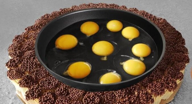 Czy można usmażyć jajecznicę na 10 000 zapałek