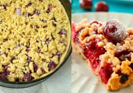 Tarta z wiśnią. Ciasto wygląda niesamowicie pięknie. Idealnie do domowej herbaty