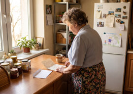 Wnuk poprosił o dziewięć tysięcy na kurs spawacza - "wszyscy jadą do Norwegii, babciu". Zgodziłam się jak w banku: spisaliśmy umowę, zwrot po trzeciej wypłacie. W rubryce "odsetki" wpisaliśmy słownie: pięćdziesiąt dwa niedzielne obiady u babci