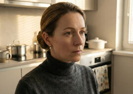 Wrócił do domu wcześniej niż zwykle i od razu poszedł pod prysznic. Na podłodze w łazience znalazłam coś, czego nie dało się "przynieść z pracy"