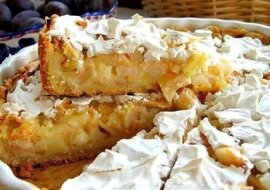 Jabłecznik z kremem. Bardzo łatwy i szybki