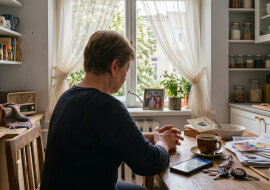 Mąż umarł w sobotę. We wtorek na jego telefon przyszła wiadomość: "Kochanie, lekarz mówi, że to dziewczynka"