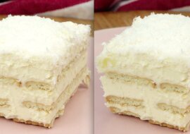 Domowe ciasto Rafaello bez pieczenia