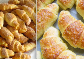 Domowe rogaliki - delikatny i bardzo smaczny wypiek