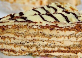 Przepis na delikatny tort Esterhazy. Pycha