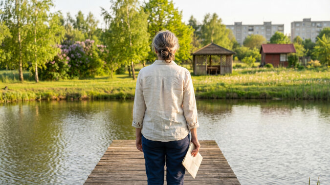 Siostra zaproponowała, żebyśmy razem kupiły działkę nad jeziorem. Ja dałam swoją połowę od razu, ona miała dopłacić w ratach. Po dwóch ratach przestała. Działka jest na nas obie