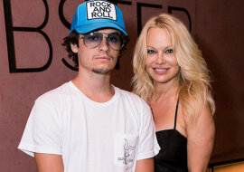 Pamela Anderson publicznie się pokazała z synami i spotkała się z byłym mężem Tommym Lee